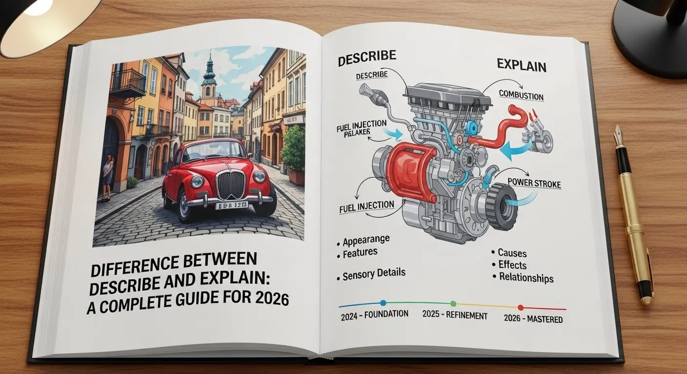 Difference Between Describe and Explain