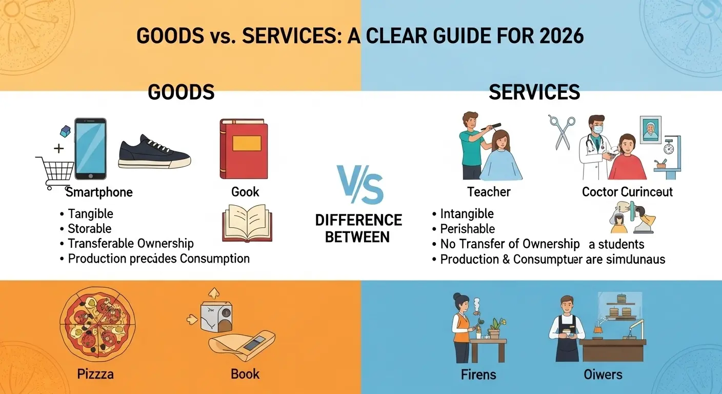 Difference Between Good and Service
