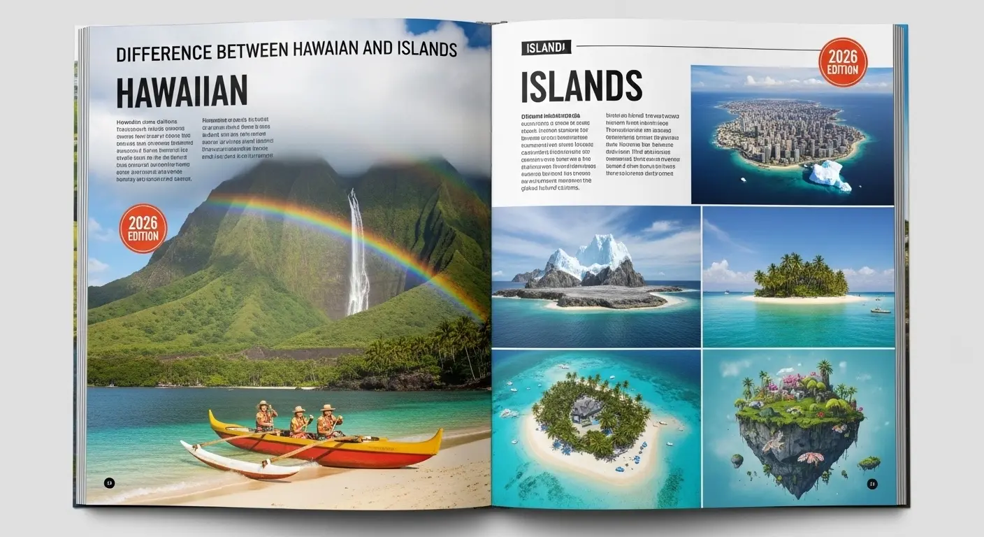 Difference Between Hawaiian and Islands