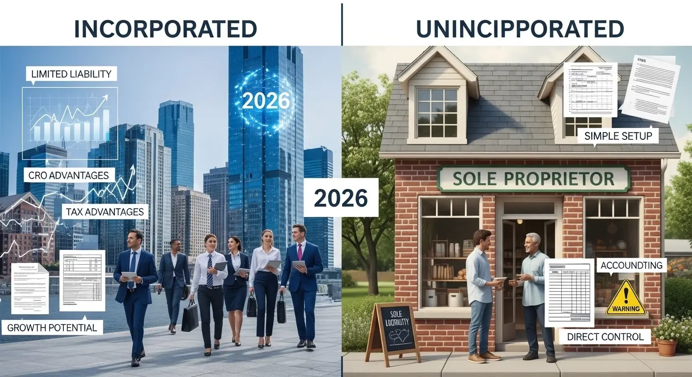 Difference Between Incorporated and Unincorporated