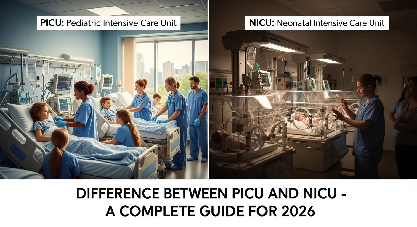 Difference Between PICU and NICU
