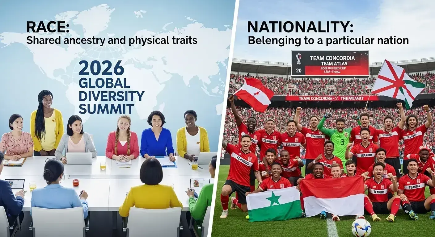 Difference Between Race and Nationality