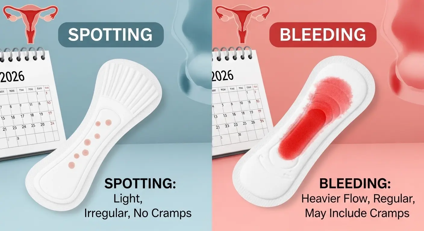 Difference Between Spotting and Bleeding