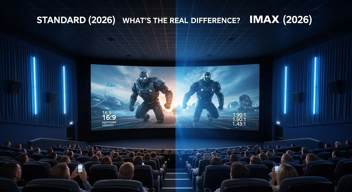 Difference between Standard and IMAX