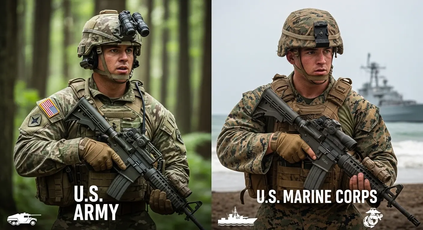 Difference Between Army and Marine