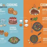 Difference Between Baking and Cooking
