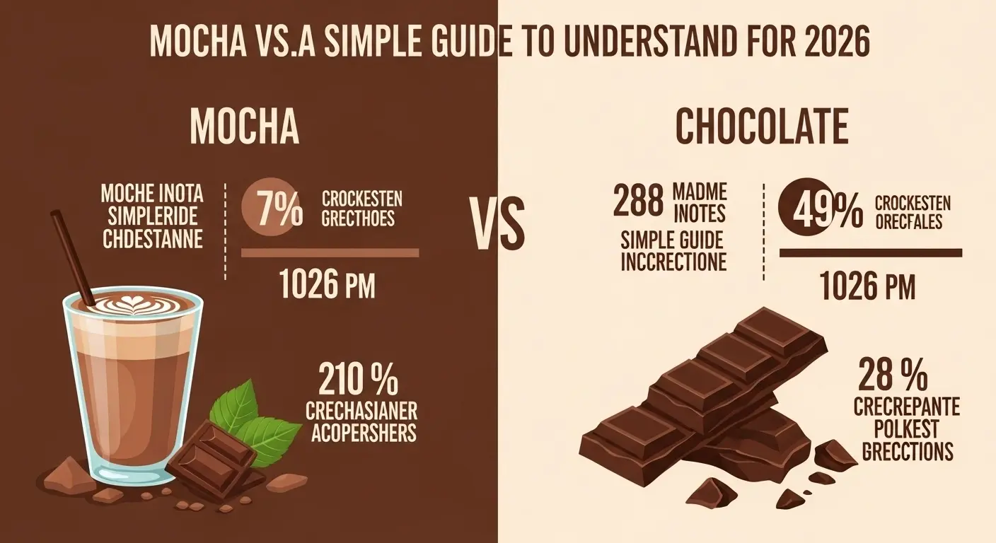 Difference Between Mocha and Chocolate
