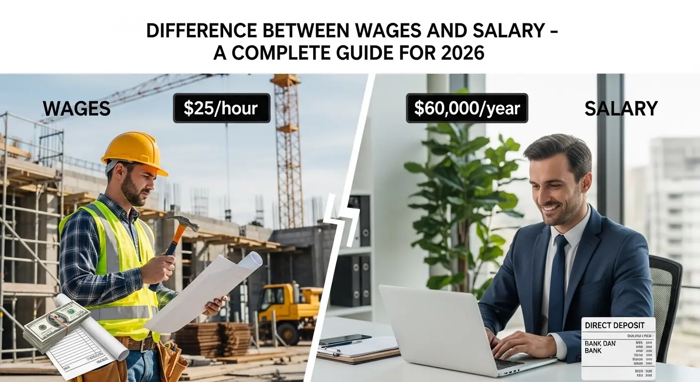 Difference Between Wages and Salary