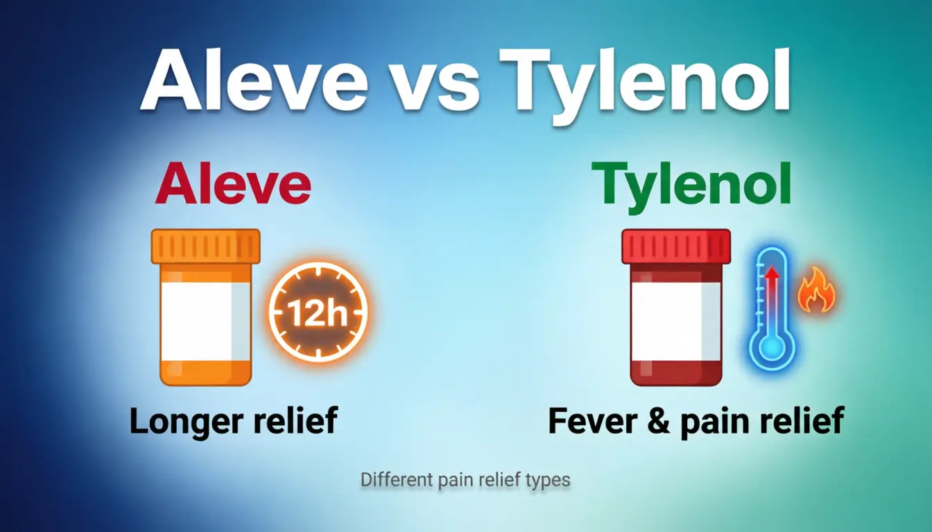 Difference Between Aleve and Tylenol