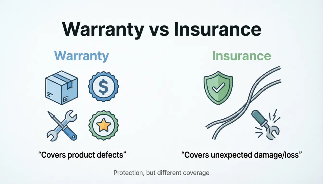 Difference Between Warranty and Insurance